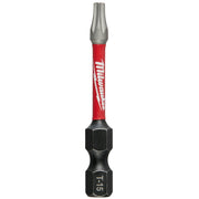 Milwaukee 48-32-4683 Shockwave 2" Torx T15 , 5-Pack