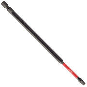 Milwaukee 48-32-4805 #2 Square Recess SHOCKWAVE 6" Power Bit