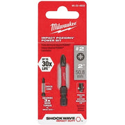 Milwaukee 48-32-4832 Shockwave 2-Inch Impact Pozidriv #2Power Bit
