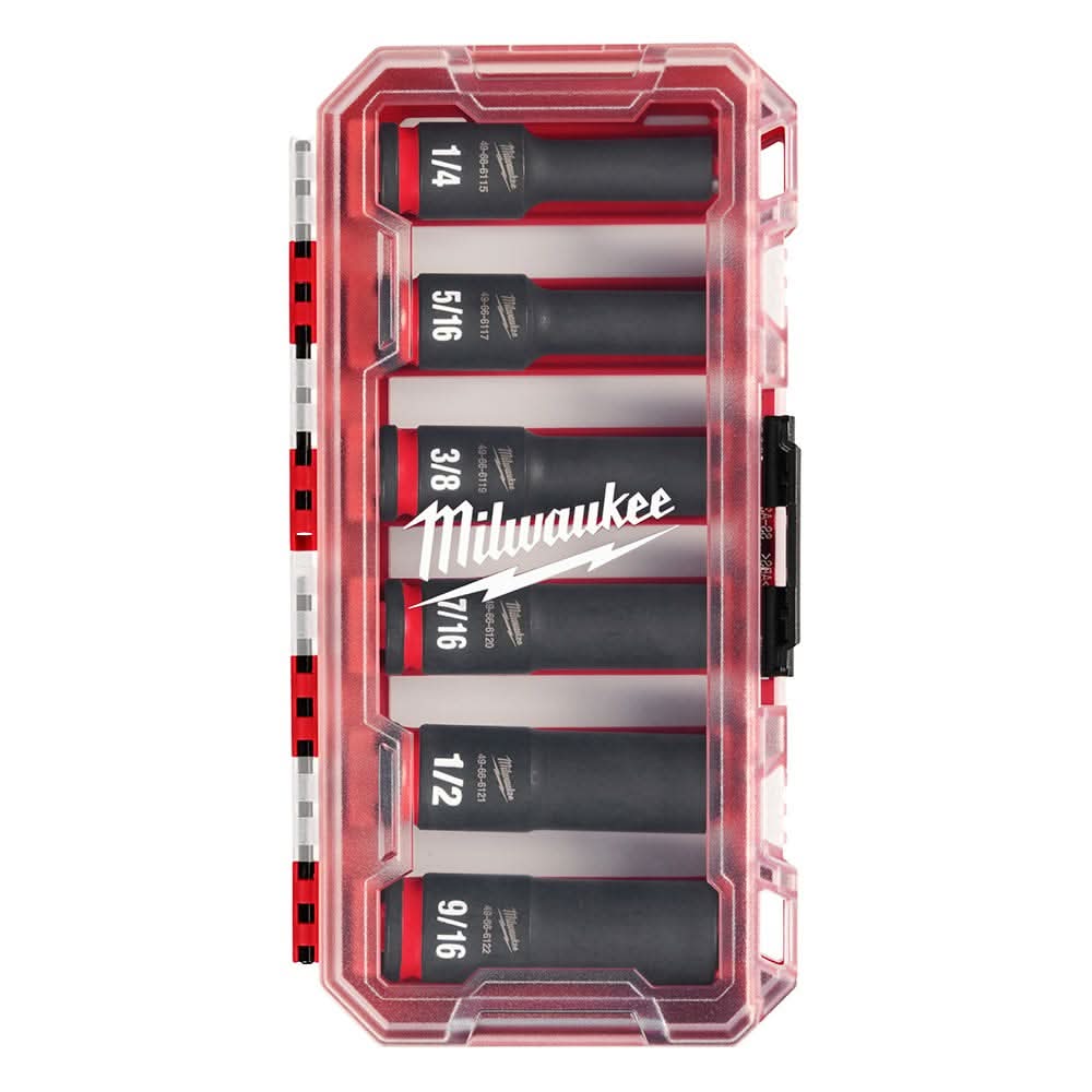 Milwaukee 48-32-5162 60-Piece SHOCKWAVE Impact Duty Drill, Drive & Fastening PACKOUT Set