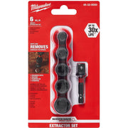 Milwaukee 48-32-8000 Shockwave Impact Extractor Set - 6-Piece