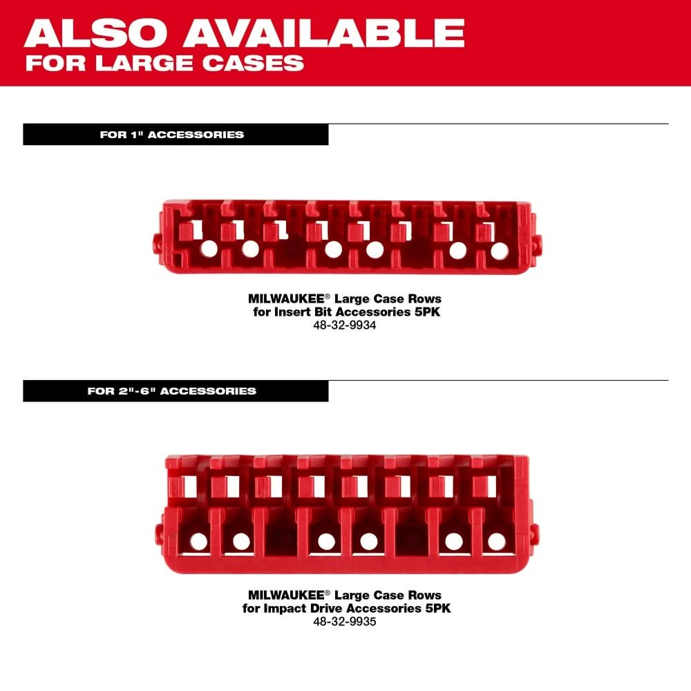 Milwaukee 48-32-9922 Customizable Large Case for Impact Driver