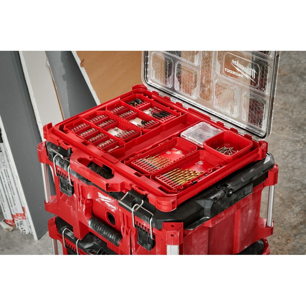 Milwaukee 48-32-9930 Customizable Small Compact Case for Impact Driver Accessories