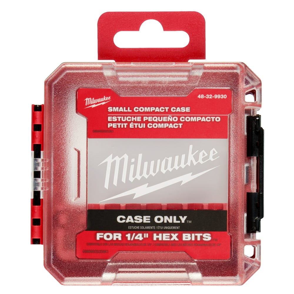 Milwaukee 48-32-9930 Customizable Small Compact Case for Impact Driver Accessories