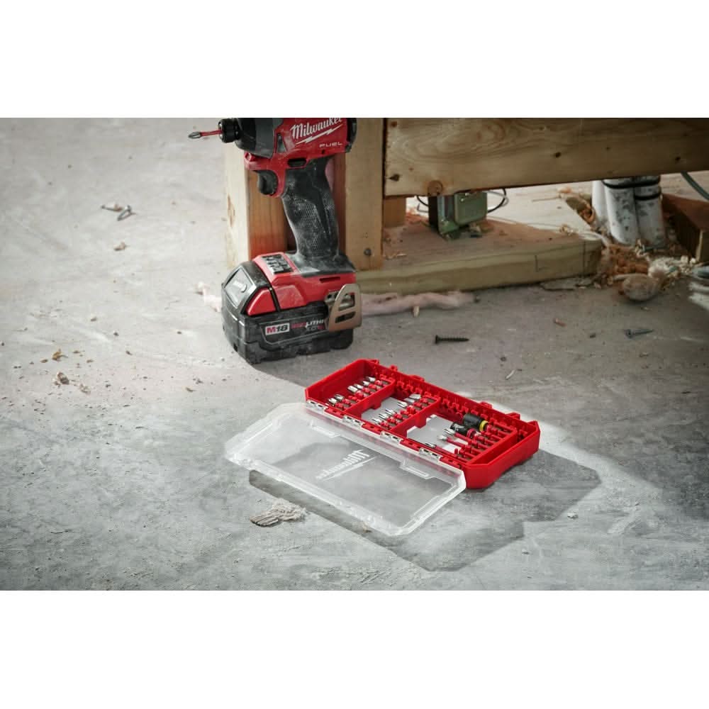 Milwaukee 48-32-9931 Customizable Medium Compact Case for Impact Driver Accessories