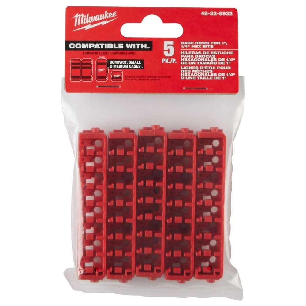 Milwaukee 48-32-9932 Small and Medium Case Rows for Insert Bit