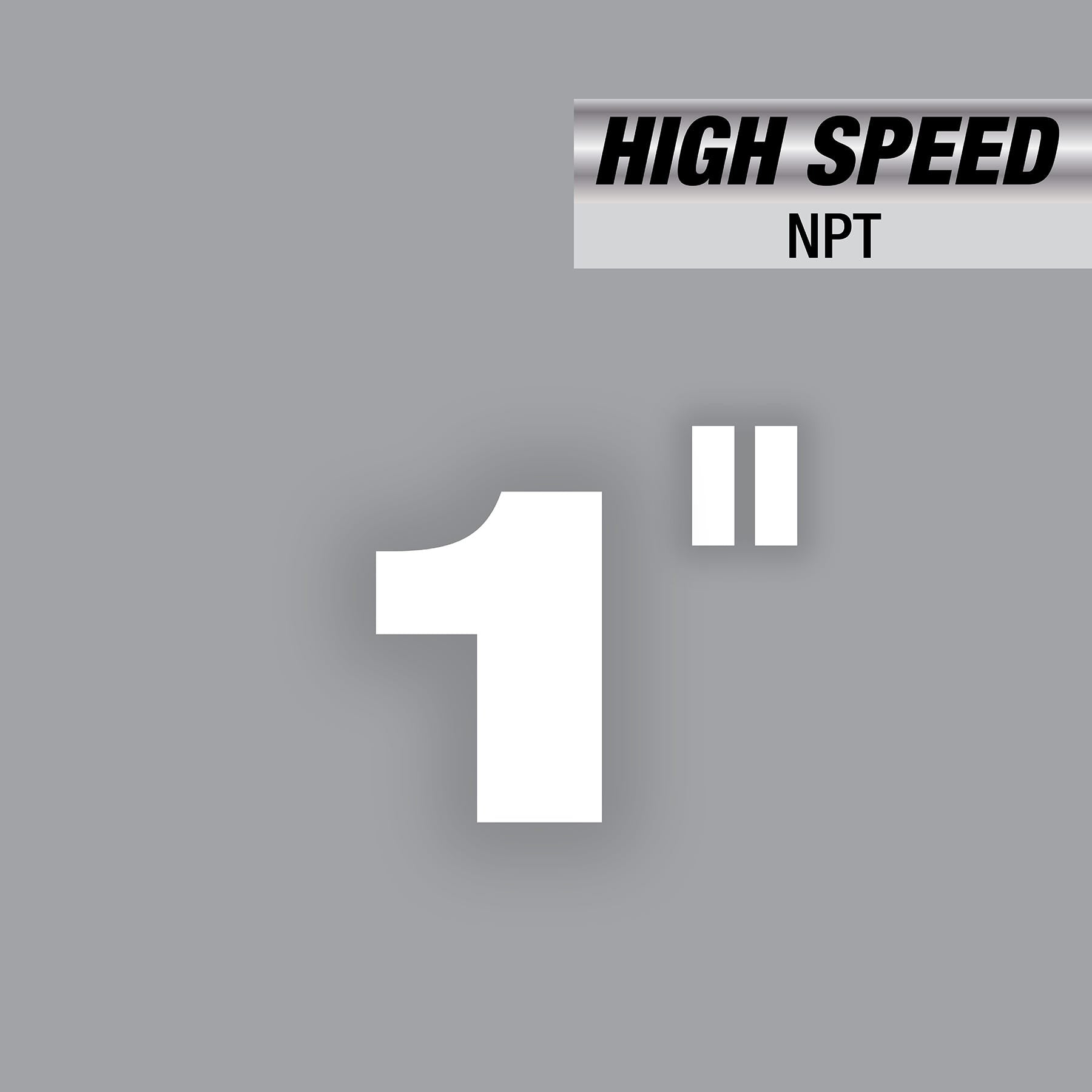 Milwaukee 48-36-1009 1" High Speed NPT Forged Aluminum Die Head