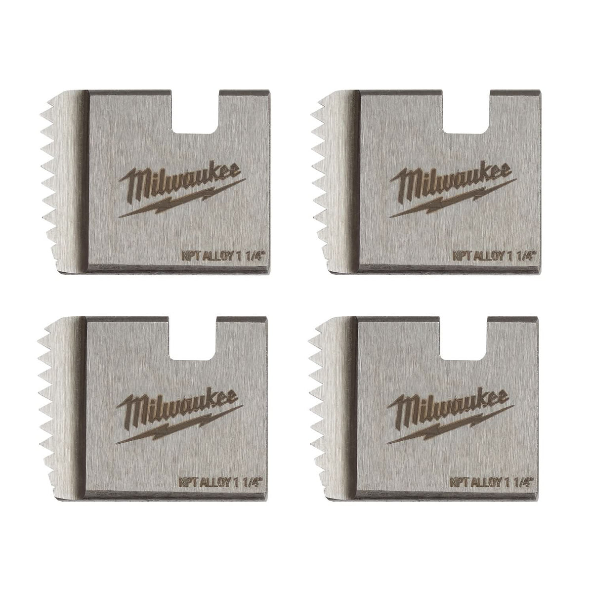Milwaukee 48-36-1104 1-1/4" ALLOY NPT Portable Pipe Dies