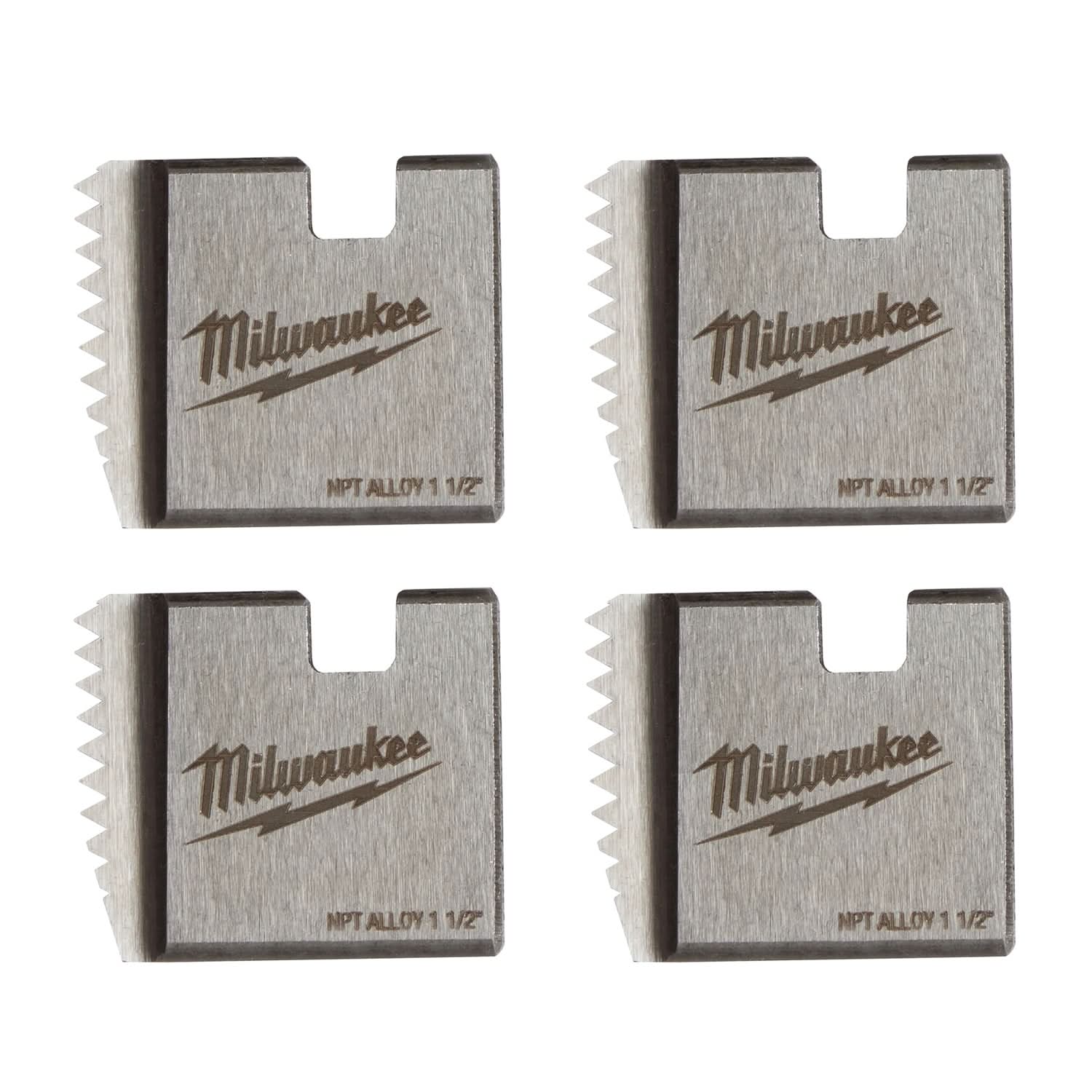 Milwaukee 48-36-1105 1-1/2" ALLOY NPT Portable Pipe Dies