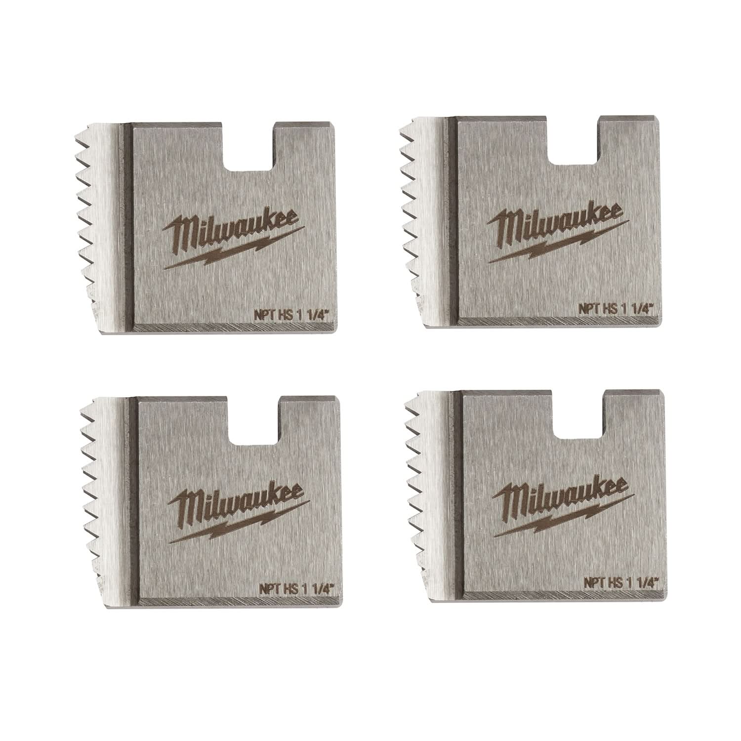 Milwaukee 48-36-1110 1-1/4" High Speed NPT Portable Pipe Dies