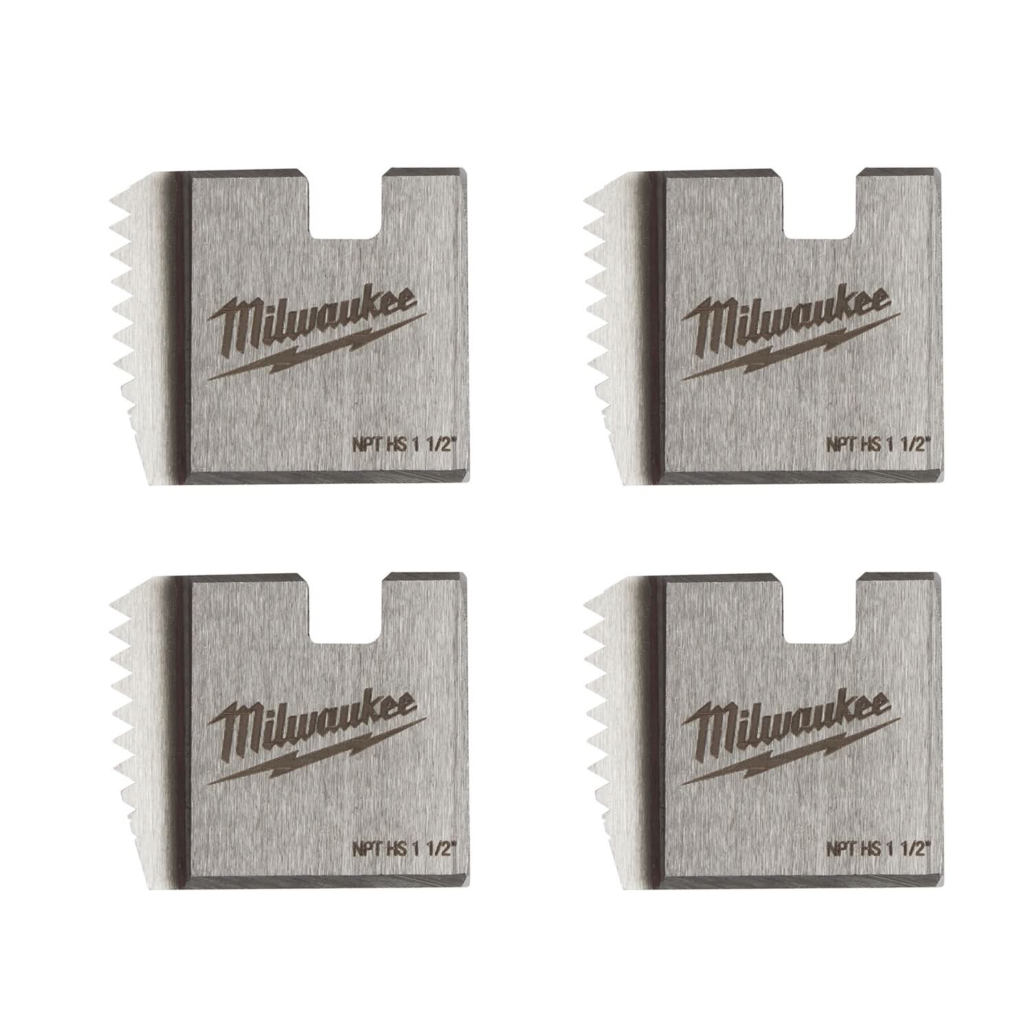 Milwaukee 48-36-1111 1-1/2" High Speed NPT Portable Pipe Dies