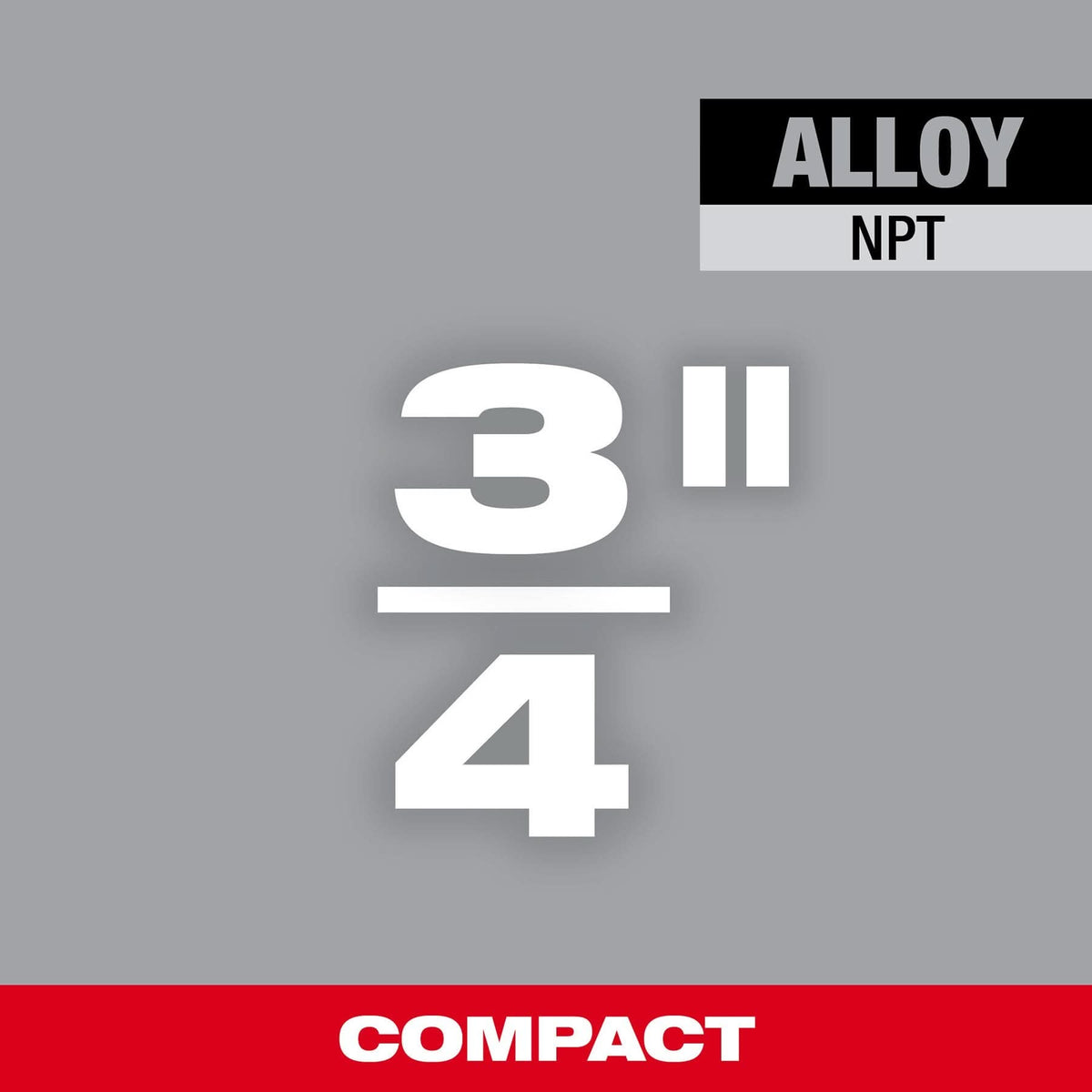Milwaukee 48-36-1308 3/4" ALLOY NPT Compact Forged Aluminum Die Head