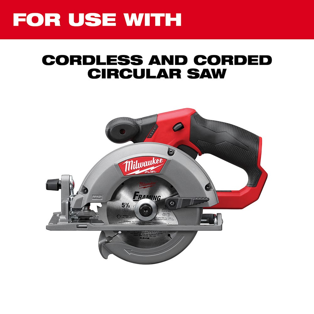 Milwaukee 48-40-0620 6-1/2 in. 24-Tooth Framing Circular Saw Blade