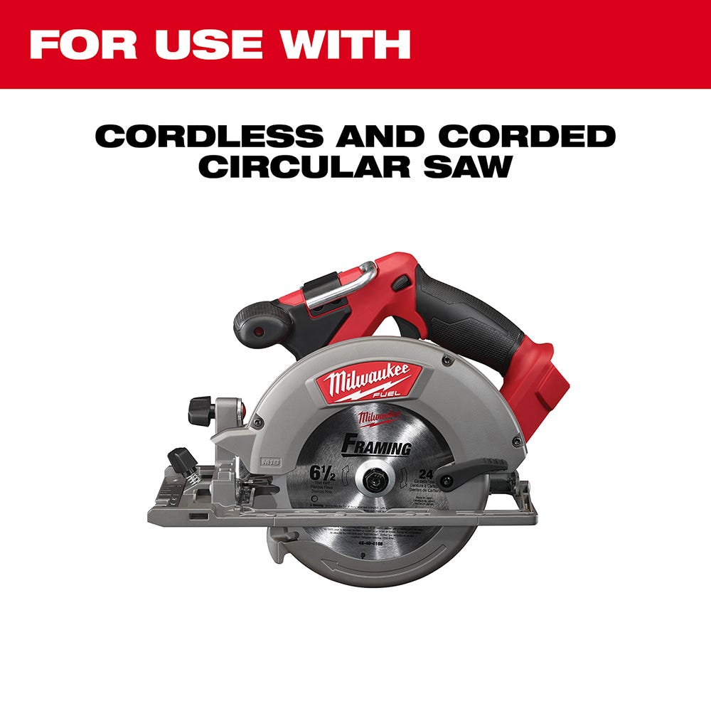 Milwaukee 48-40-0622 6-1/2 in. 40-Tooth Fine Finish Circular Saw Blade