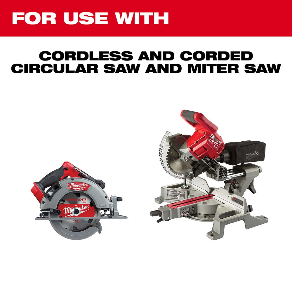 Milwaukee 48-40-0720 7-1/4 in. 24-Tooth Framing Circular Saw Blade