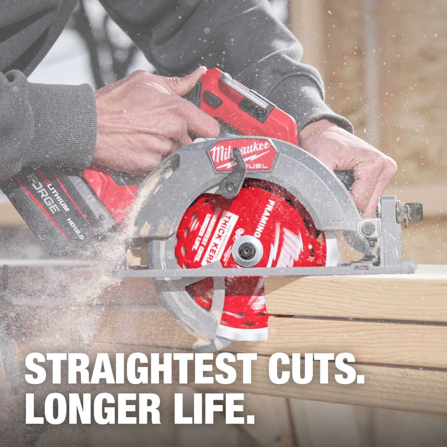 Milwaukee 48-40-0742 7-1/4 in. 24T Thick Kerf Framing Circular Saw Blade (2-Pack)