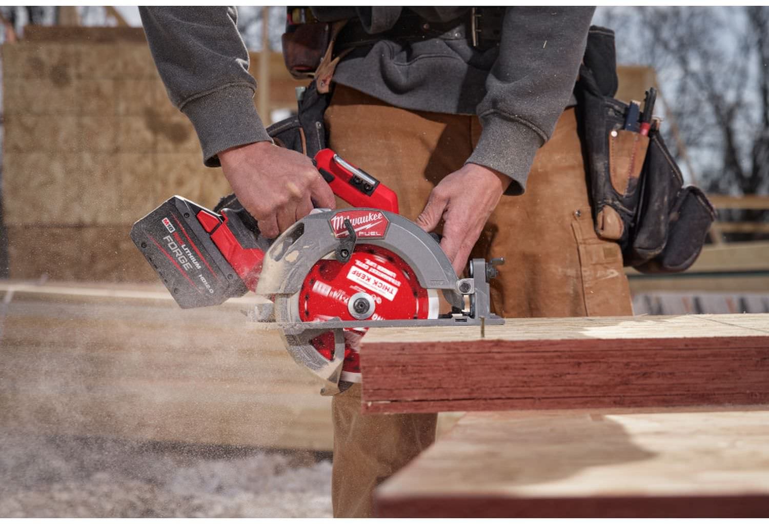 Milwaukee 48-40-0742 7-1/4 in. 24T Thick Kerf Framing Circular Saw Blade (2-Pack)