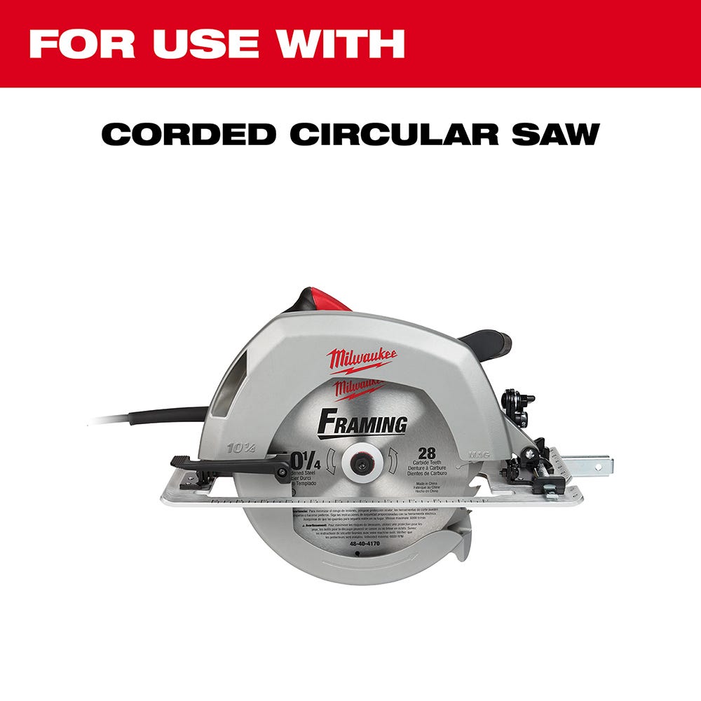 Milwaukee 48-40-1038 10-1/4 in. 28-Tooth Framing Circular Saw Blade