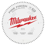 Milwaukee 48-40-1224 12 in. 80-Tooth Fine Finish Circular Saw Blade