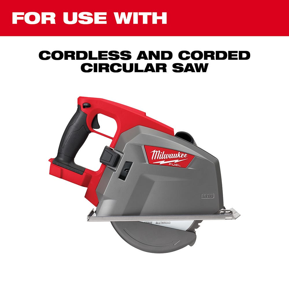 Milwaukee 48-40-4515 8 in. 42 Teeth Dry Cut Cermet Tipped Circular Saw Blade