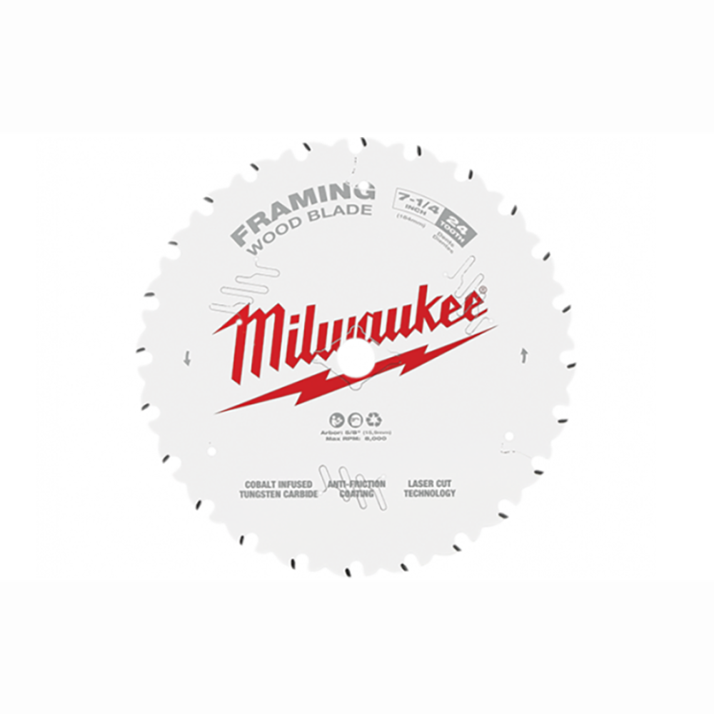 Milwaukee 48-41-0720 7-1/4 in. 24-Tooth Framing Circular Saw Blade