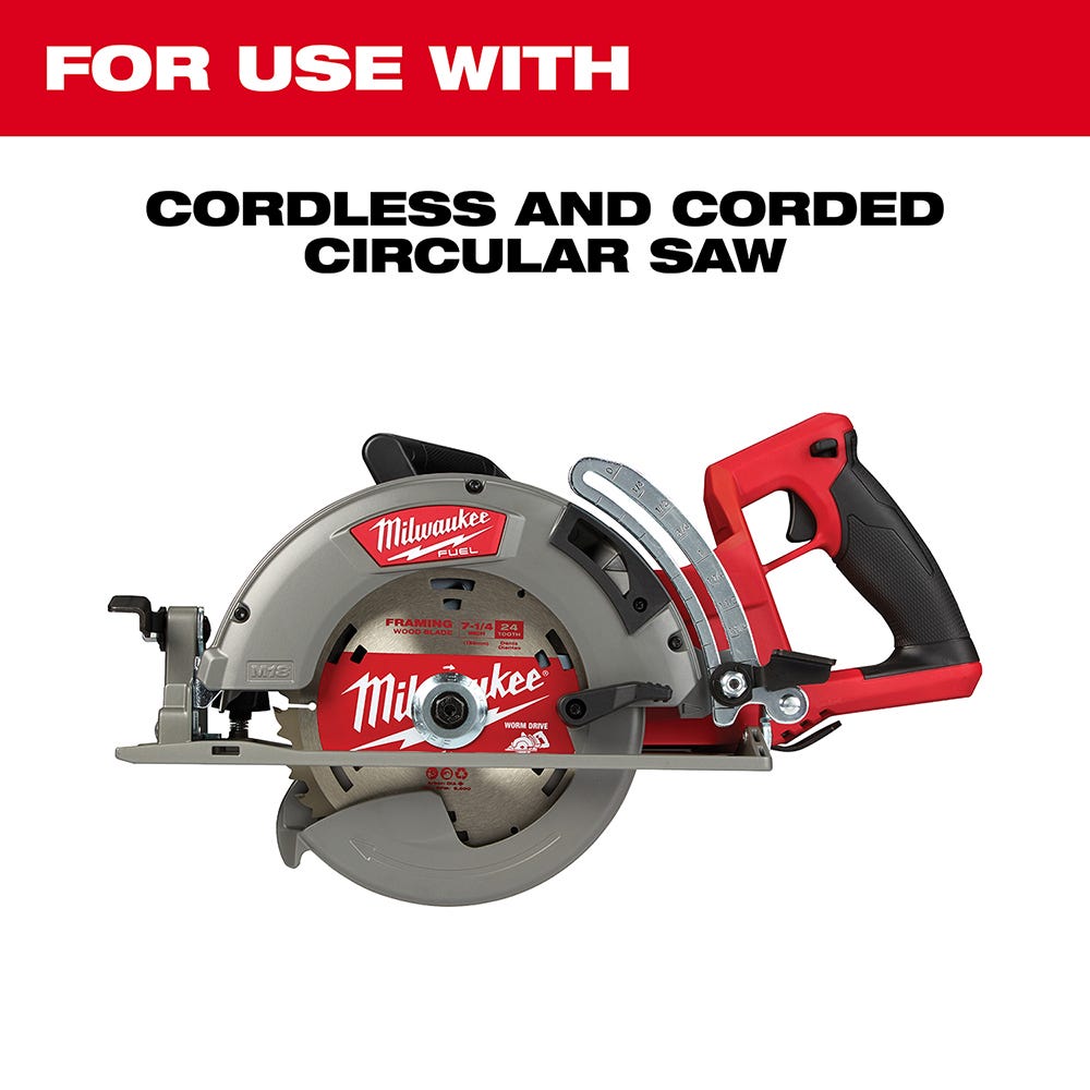 Milwaukee 48-41-0723 Worm Drive Circular Saw Blade