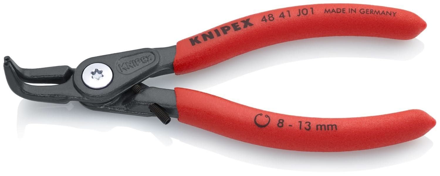 Knipex 48 41 J01 Internal 90&deg; Angled Precision Snap Ring Pliers-Limiter