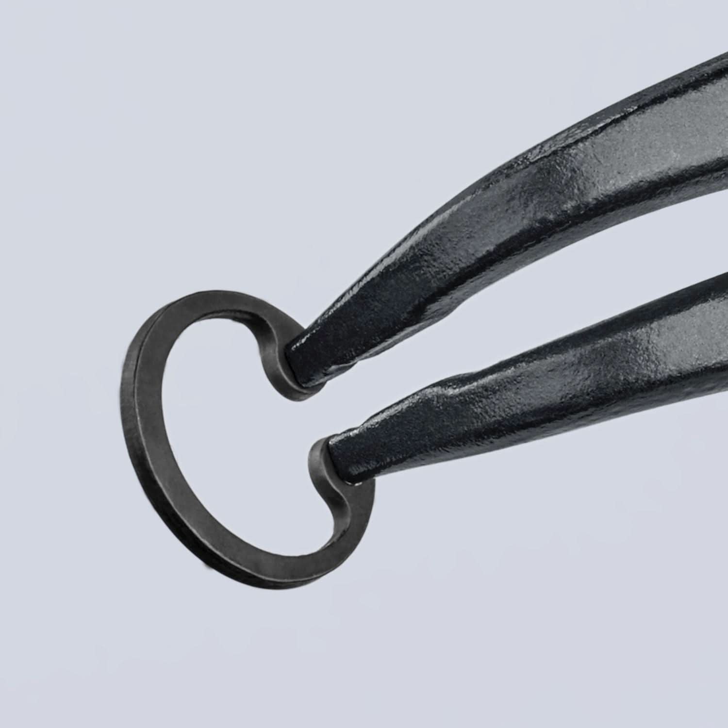 Knipex 48 41 J01 Internal 90&deg; Angled Precision Snap Ring Pliers-Limiter