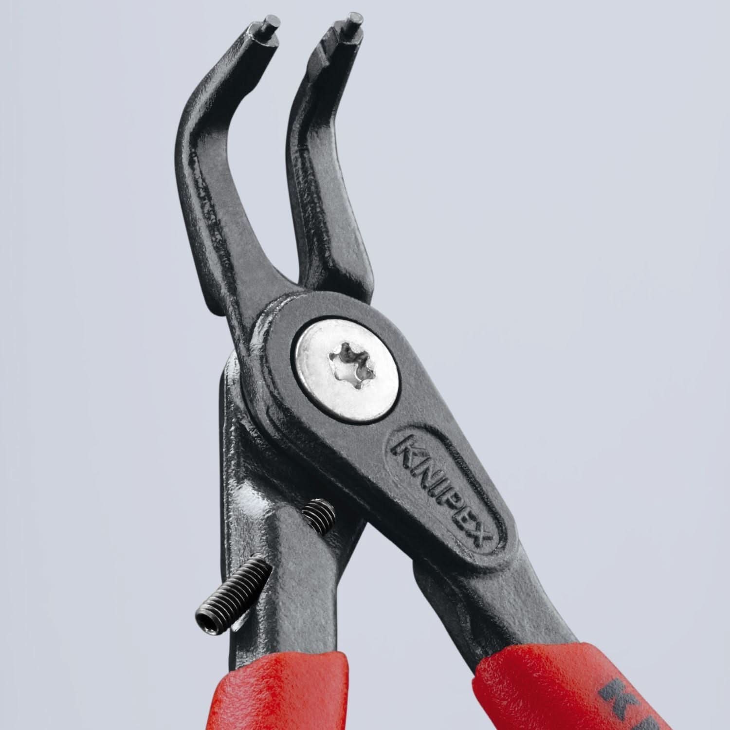 Knipex 48 41 J11 Internal 90&deg; Angled Precision Snap Ring Pliers-Limiter