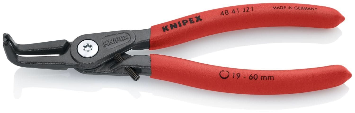 Knipex 48 41 J21 Internal 90&deg; Angled Precision Snap Ring Pliers-Limiter