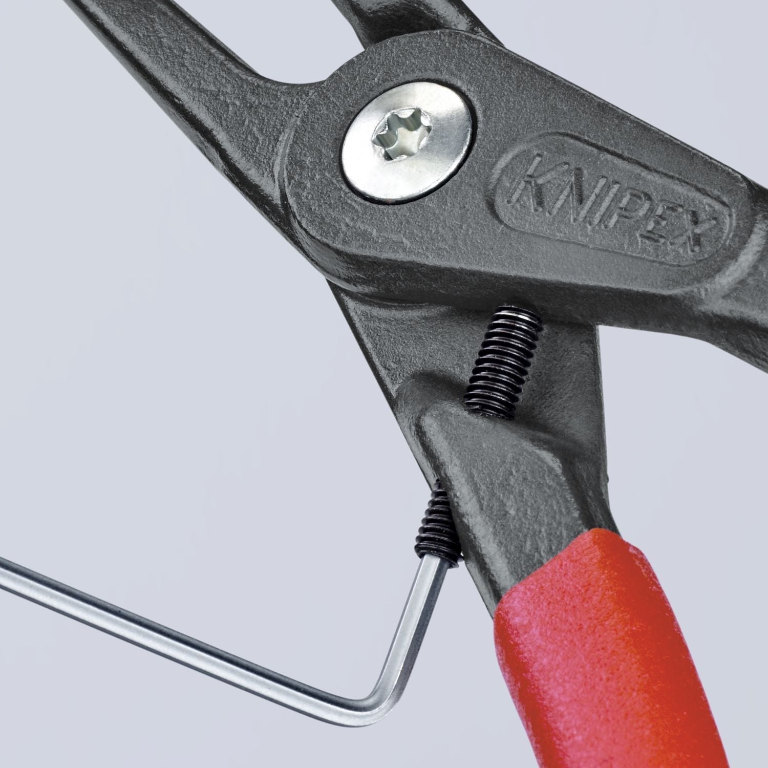 Knipex 48 41 J31 Internal 90&deg; Angled Precision Snap Ring Pliers-Limiter