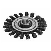 Milwaukee 48-52-1250 Full Cable 4-in Carbon Steel Twist Knot Wheel
