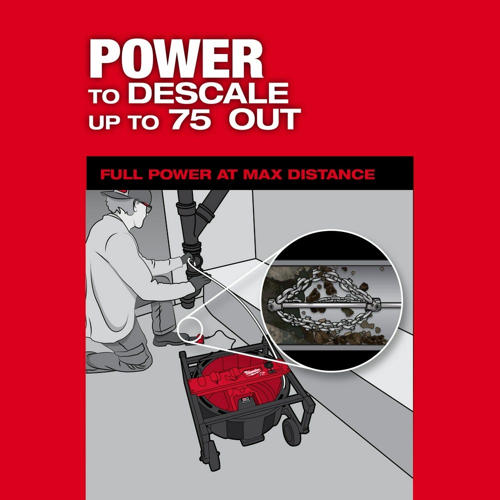 Milwaukee 48-53-3025 2" Carbide Chain Knocker for 5/16" Chain Snake Cable