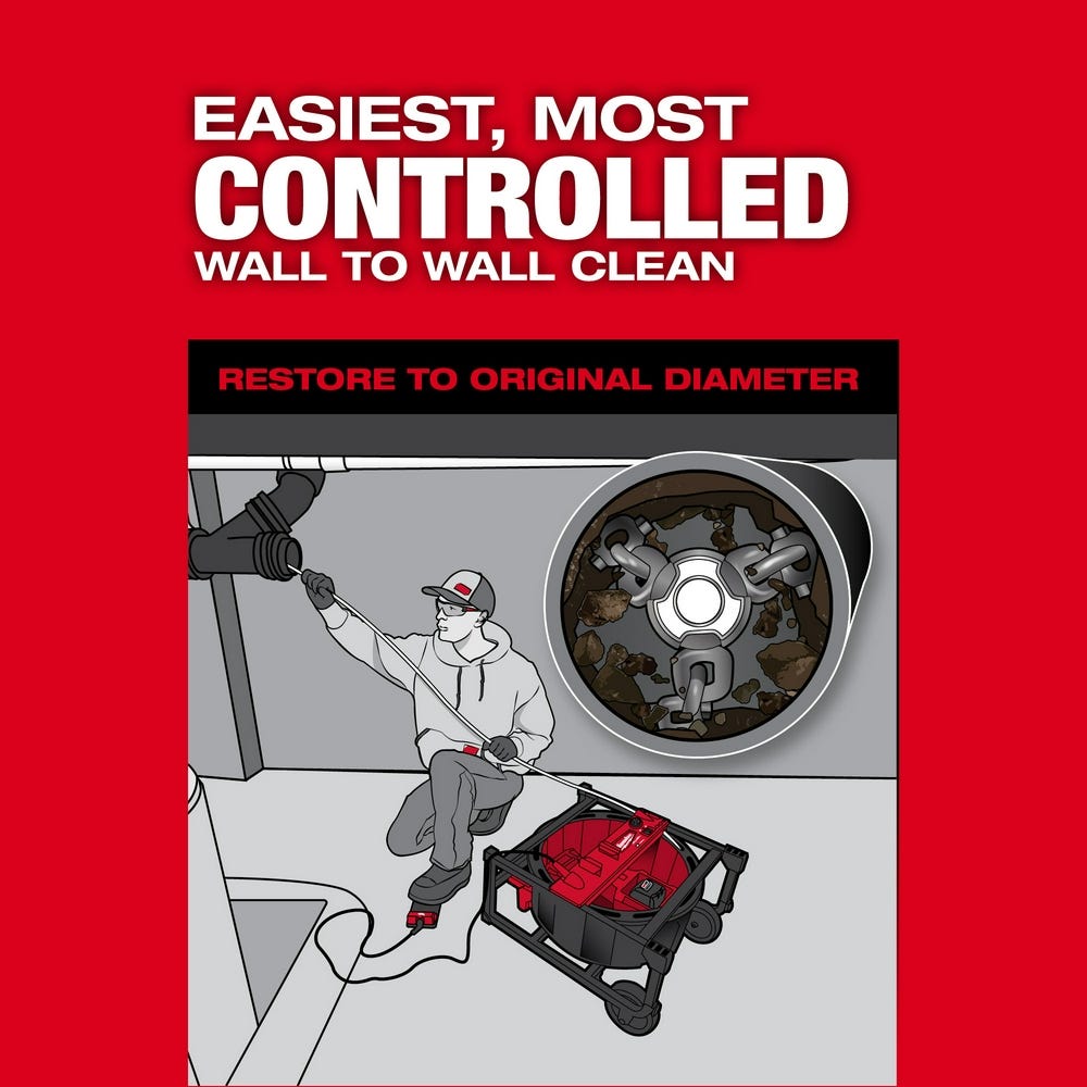 Milwaukee 48-53-3025 2" Carbide Chain Knocker for 5/16" Chain Snake Cable