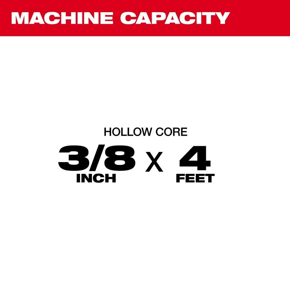 Milwaukee 48-53-3574 TRAPSNAKE 4' Urinal Auger Cable