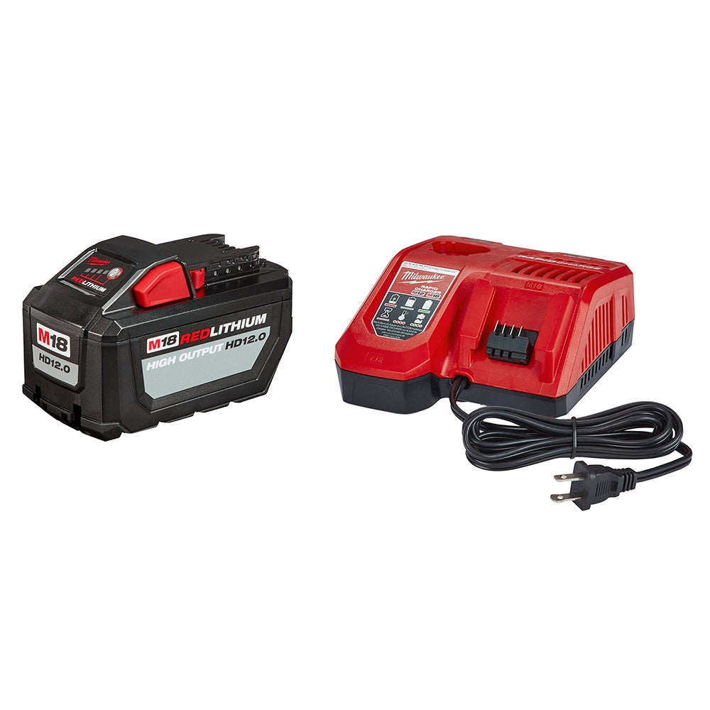 Milwaukee 48-59-1200 M18 REDLITHIUM HIGH OUTPUT 12.0Ah HD Starter Kit