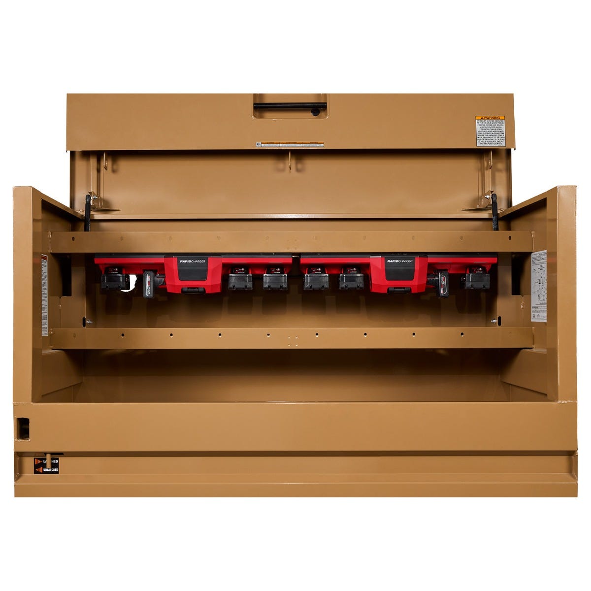Milwaukee 48-59-1804 Gangbox M18 and M12 Rapid Charger