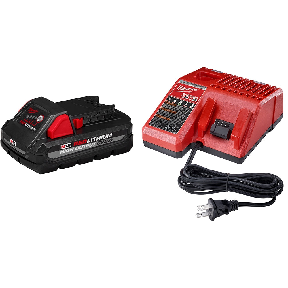 Milwaukee 48-59-1835 M18 REDLITHIUM HIGH OUTPUT CP 3.0Ah Starter Kit