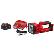 Milwaukee M18 REDLITHIUM XC5.0 System Starter Kit with M18 1,250-Lumen Search Light