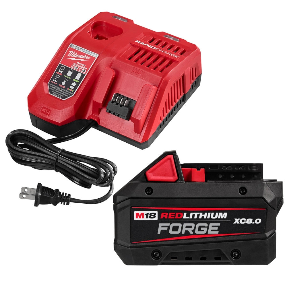 Milwaukee 48-59-1881 M18 REDLITHIUM FORGE XC8.0 Starter Kit