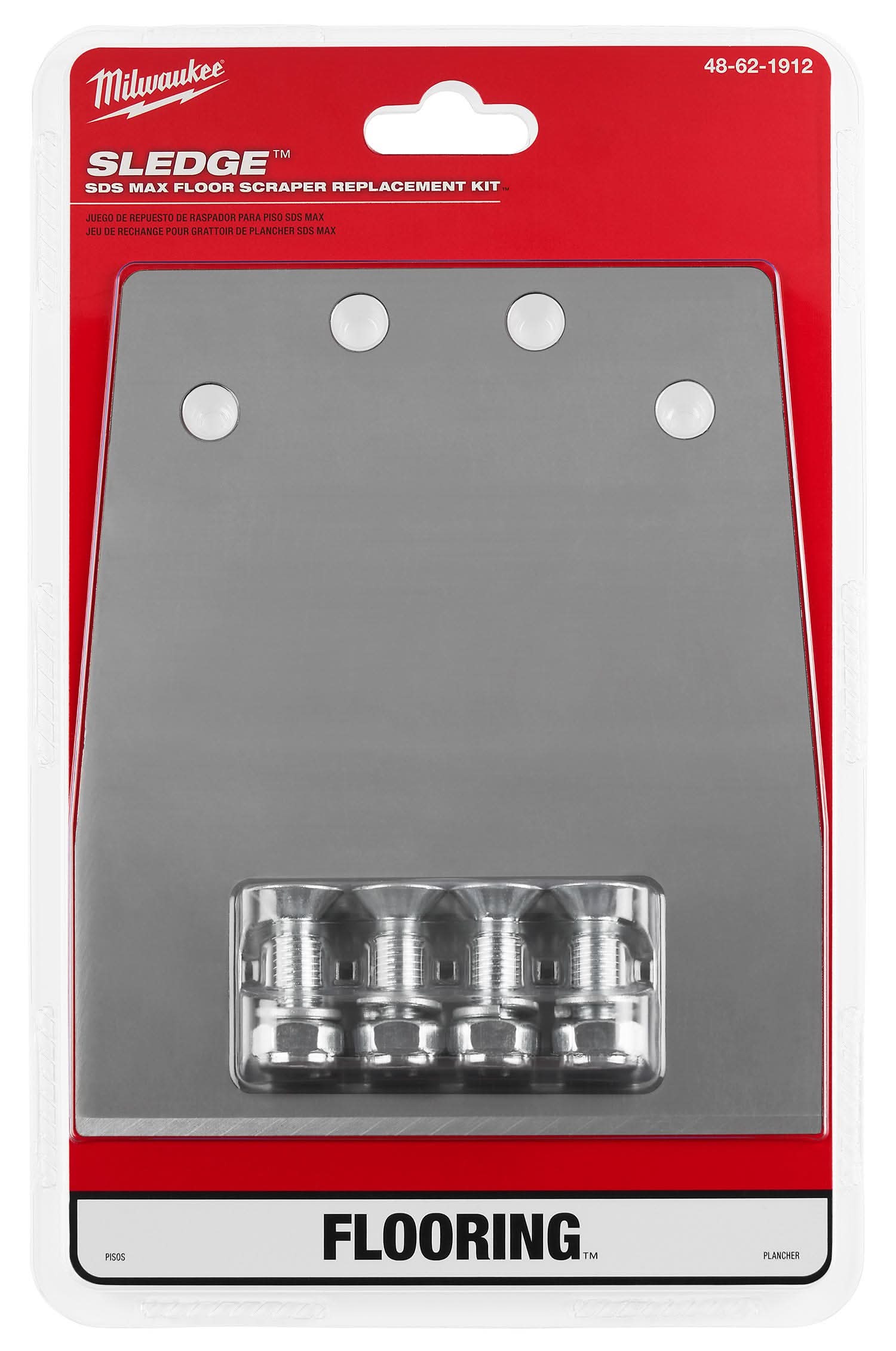 Milwaukee 48-62-1912 SDS MAX SLEDGE Floor Scraper Replacement Kit
