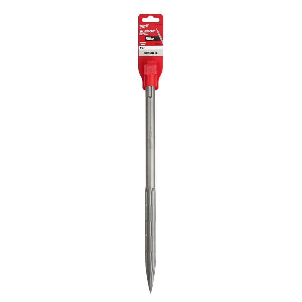 Milwaukee 48-62-4250 SDS-MAX SLEDGE 16-Inch Bull Point Chisel