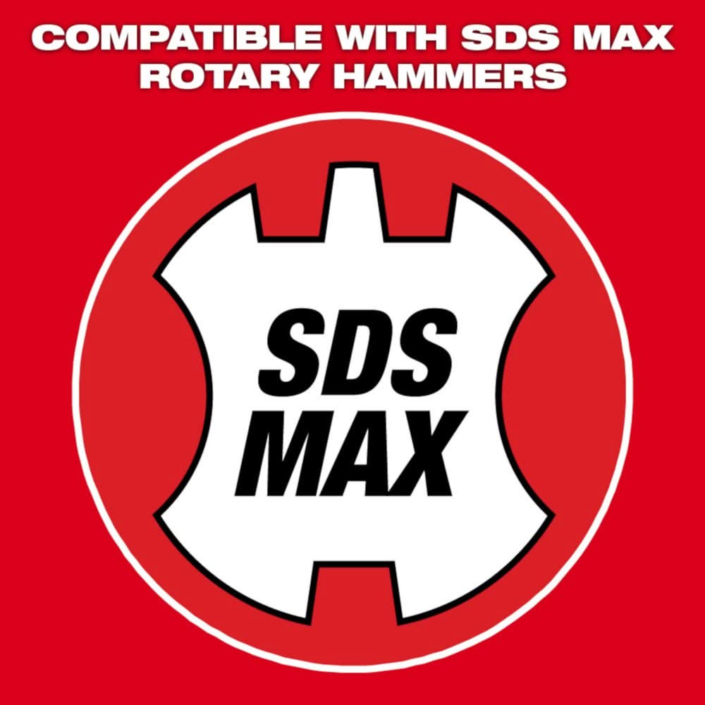 Milwaukee 48-62-4252 SDS-MAX SLEDGE 1-Inch X 16-Inch Flat Chisel