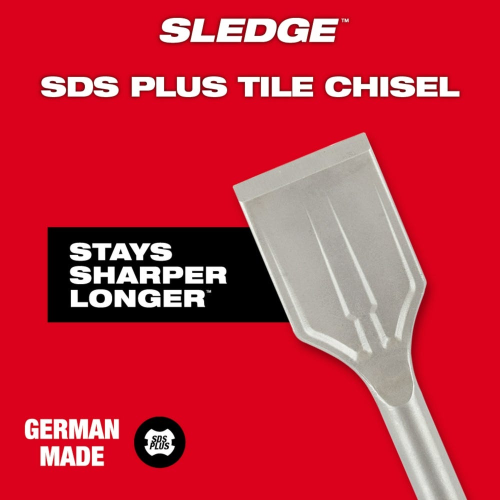 Milwaukee 48-62-6030 SDS PLUS SLEDGE 1-7/8" Tile Chisel