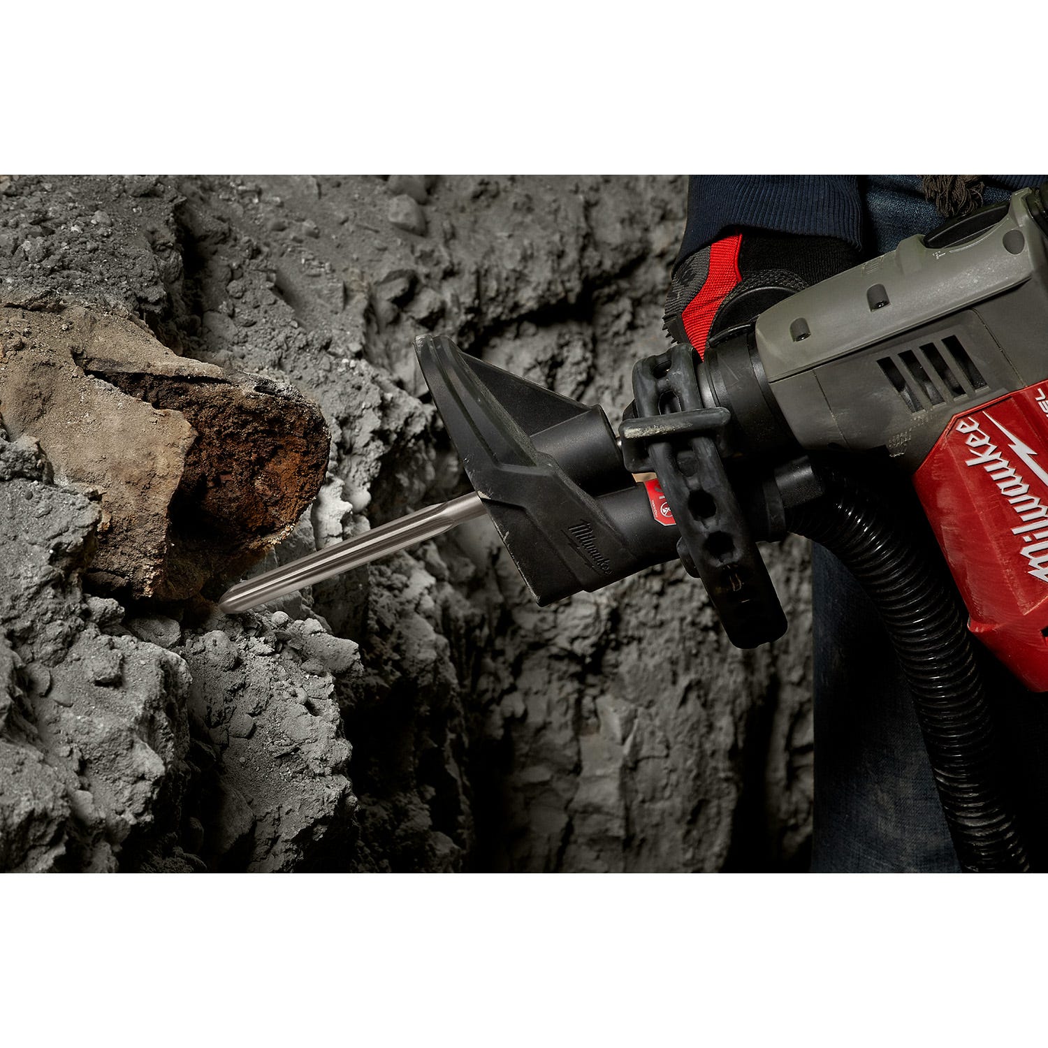 Milwaukee 48-62-6050 SDS PLUS SLEDGE 10" Bull Point Chisel
