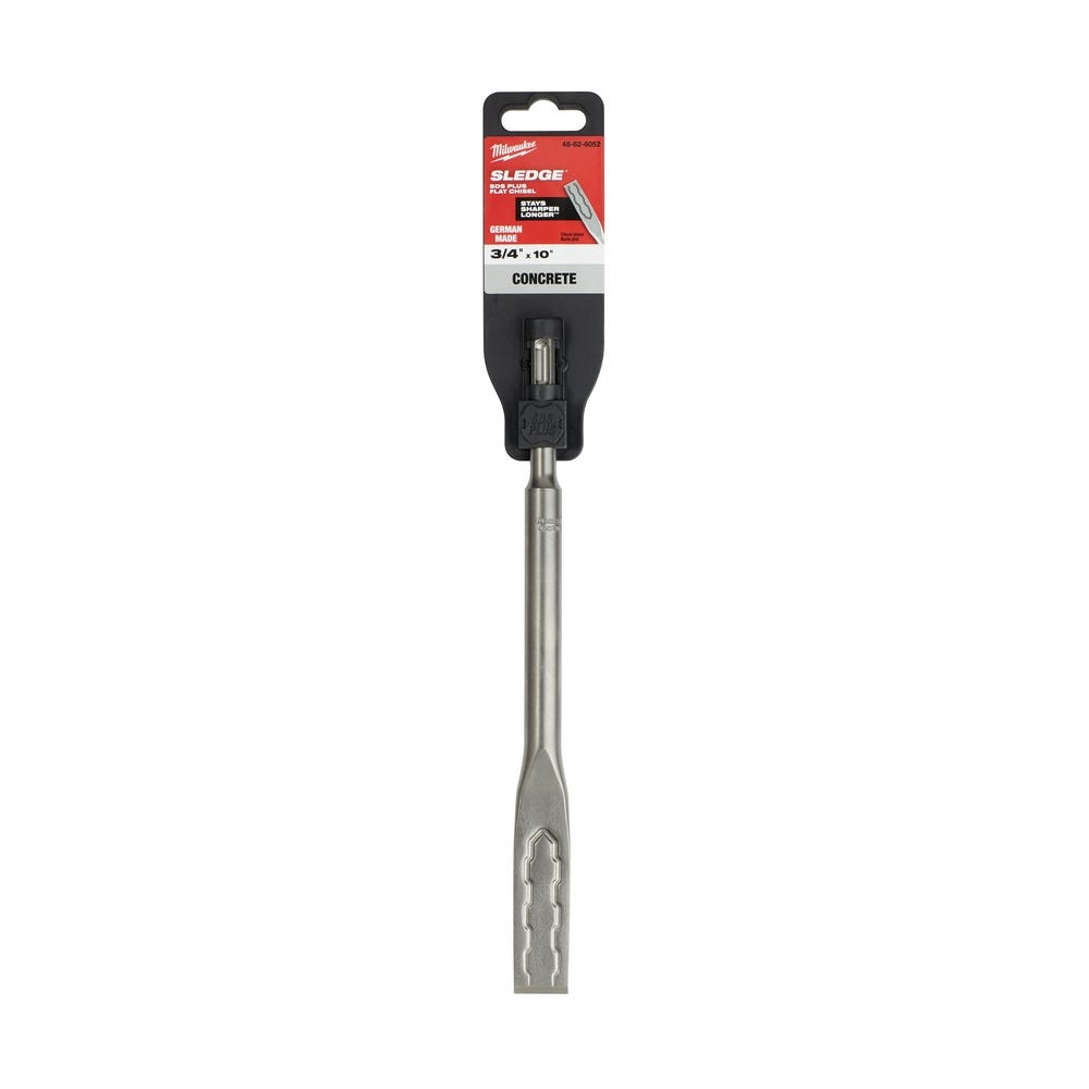 Milwaukee 48-62-6052 SDS PLUS SLEDGE 3/4" X 10" Flat Chisel