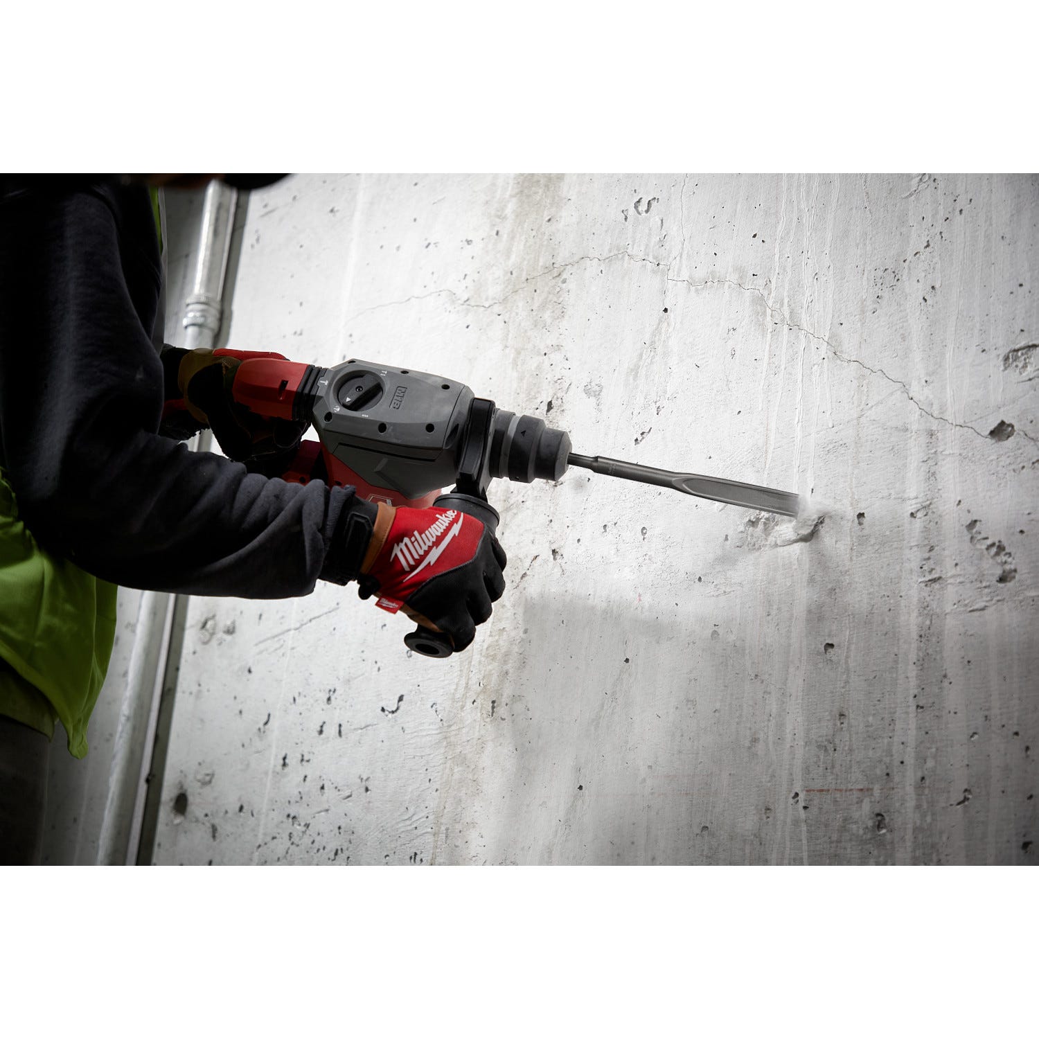 Milwaukee 48-62-6052 SDS PLUS SLEDGE 3/4" X 10" Flat Chisel