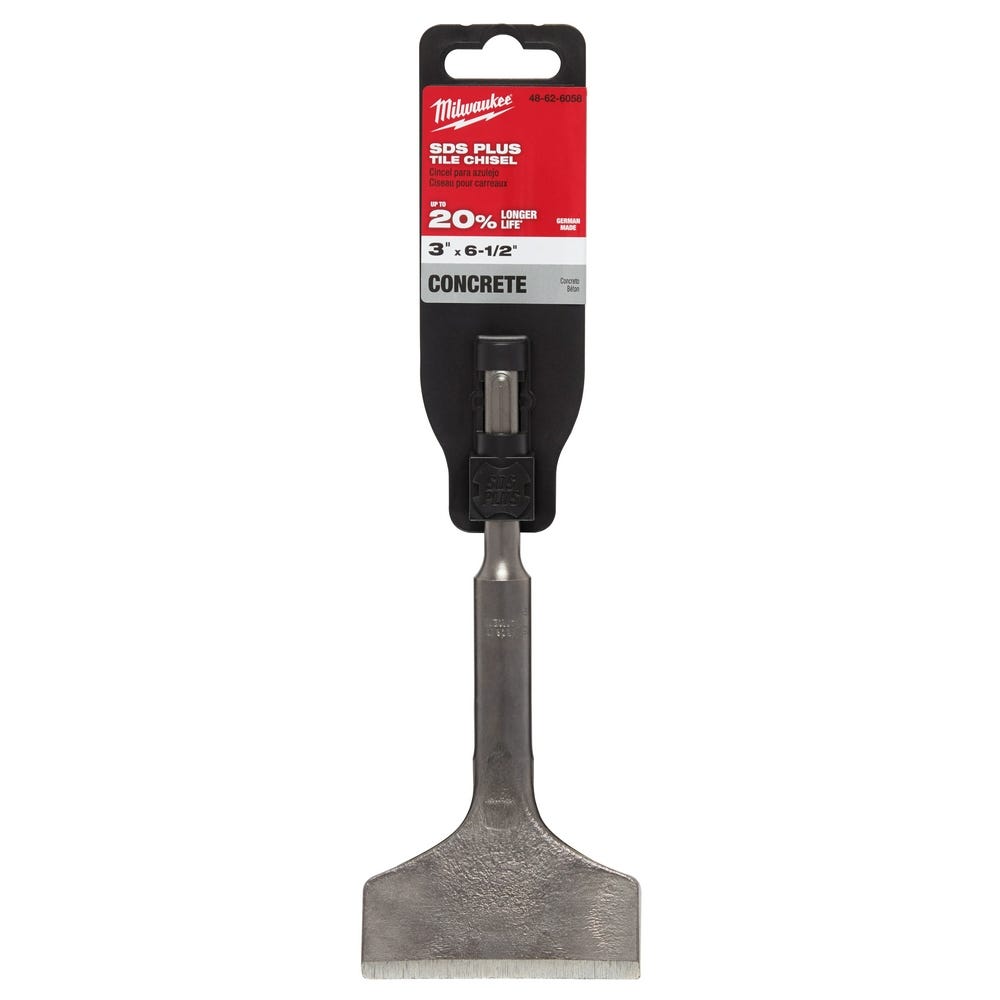 Milwaukee 48-62-6058 SDS Plus Tile Chisel 3-Inch X 6-Inch