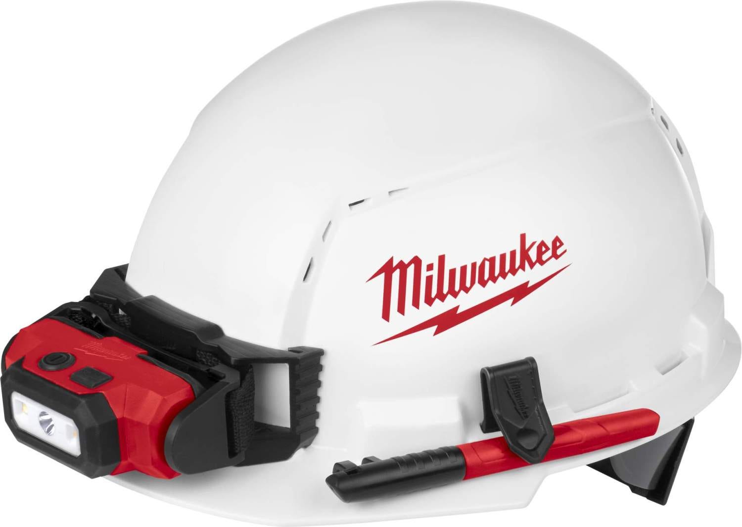 Milwaukee 48-73-1000 Front Brim Vented Hard Hat with BOLT Accessories Type 1 Class C (PROMO)