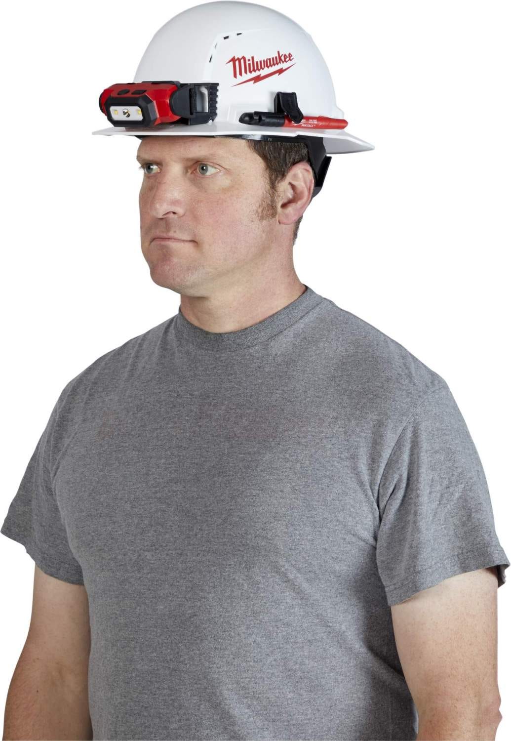 Milwaukee 48-73-1010 Full Brim Hard Hat with BOLT Accessories Type 1 Class C